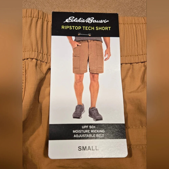 NWT mens Eddie Bauer Ripstop Tech shorts - Picture 4 of 5
